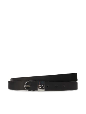 Pasek Calvin Klein Ck Loop Rnd Buckle 2.5_Smooth K60K612936 Czarny