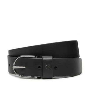 Pasek Damski Calvin Klein Ck Metal Loop Rnd Buckle 3.0 K60K612861 Czarny