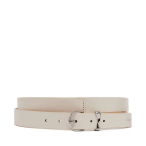 Pasek Damski Calvin Klein Ck Must Organic Loop Belt 25Mm K60K613234 Biały