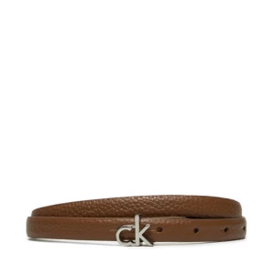 Pasek Damski Calvin Klein Ck Thin Belt 1.5cm Pebble K60K612858 Brązowy