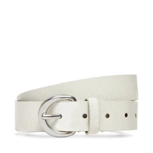 Pasek Damski Calvin Klein Classic Buckle Aop 30Mm LV04K7019G Biały