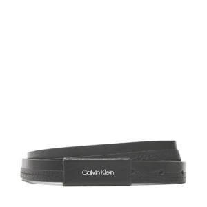 Pasek Damski Calvin Klein Daily Dressed Plaque 2cm Belt K60K610499 Czarny