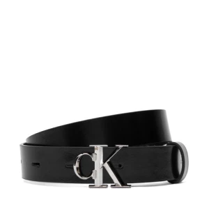 Pasek Damski Calvin Klein Facet Ck Buckle Shiny Strap 25Mm LV04F7080G Czarny