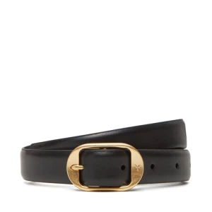 Pasek Damski Calvin Klein Forged Pin Belt 25Mm LV04K7014G Czarny