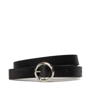 Pasek Damski Calvin Klein Jeans Faceted Round Buckle Belt 2.0 K60K612211 Czarny