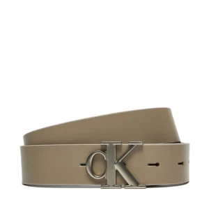 Pasek Damski Calvin Klein Jeans Mono Pl Rev Lthr Belt K60K612288 Brązowy