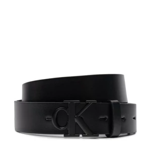 Pasek Damski Calvin Klein Jeans Round Mono Pl Lthr Belt 30Mm K60K611490 Black/Black 01B