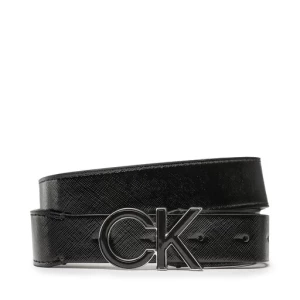 Pasek Damski Calvin Klein Re-Lock Saff Ck 3cm Belt Saff K60K609982 Czarny