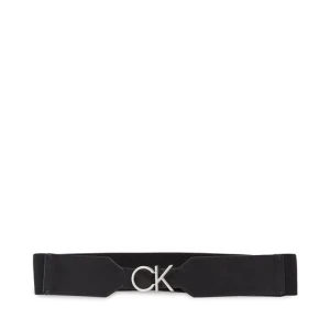 Pasek Damski Calvin Klein Re-Lock Waist Belt 50Mm K60K611104 Czarny