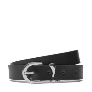 Pasek Damski Calvin Klein Round Organic Loop Belt 2.5 K60K611930 Czarny