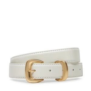 Pasek Damski Calvin Klein Sarah 2 Piece Logo Buckle Belt 25Mm LV04K7012G Biały