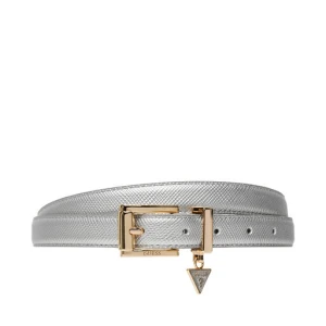 Pasek Damski Guess BW9256 P5325 Srebrny