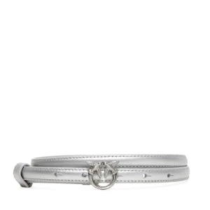 Pasek Damski PINKO Love Berry H1 Belt AI 25-26 PLT01 102148 A0F1 Srebrny