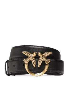 Pasek Damski Pinko Love Berry H3 Belt PE 23 PLT01 100125 A0F1 Czarny