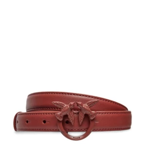 Pasek Damski Pinko Lover Berry H2 Belt AI 24-25 PLT01 100143 A1K2 Bordowy