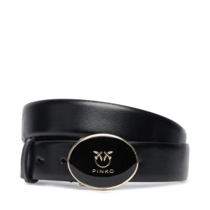 Pasek Damski PINKO Round Enamel H2,8 Belt 20252 PLT01 105478.A2QL Czarny