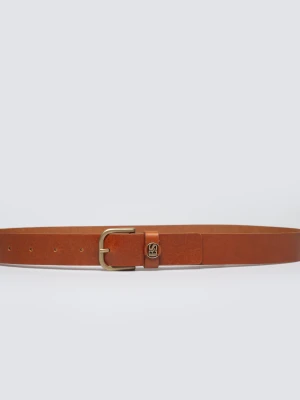 Pasek damski skórzany brązowy Laruza 803 BIG STAR