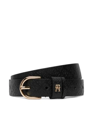 Pasek Damski Tommy Hilfiger Ess Effortless 2.5 Go Mono AW0AW18856 Czarny