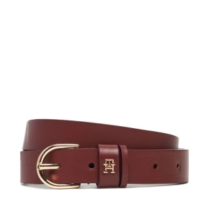 Pasek Damski Tommy Hilfiger Essential Effortless 2.5 Go AW0AW16836 Bordowy