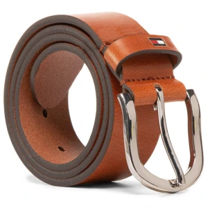 Pasek Damski Tommy Hilfiger New Danny Belt WW0WW11590 Brązowy