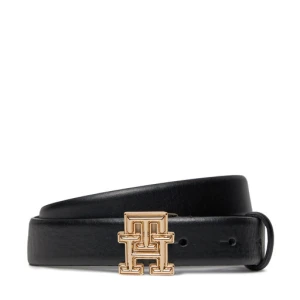 Pasek Damski Tommy Hilfiger Th Logo Bombe 2.5 AW0AW16028 Czarny