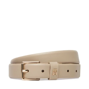 Pasek Damski Tommy Hilfiger Th Square 2.5 Go AW0AW17756 Beżowy