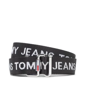 Pasek Damski Tommy Jeans Tjw Essential Webbing Belt AW0AW11650 Czarny