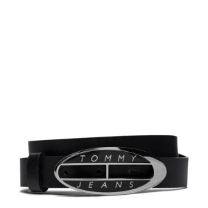 Pasek Damski Tommy Jeans Tjw Origin Belt AW0AW15840 Black BDS