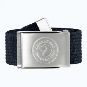 Pasek do spodni Fjällräven 1960 Logo Belt dark navy Granatowy