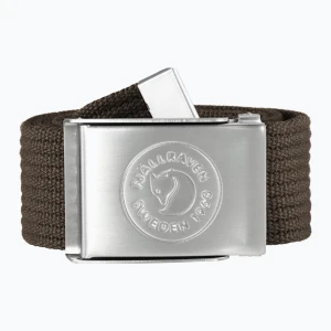 Pasek do spodni Fjällräven 1960 Logo Belt dark olive Zielony