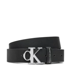 Pasek Dziecięcy Calvin Klein Jeans Buckle Faux IU0IU00637 Czarny