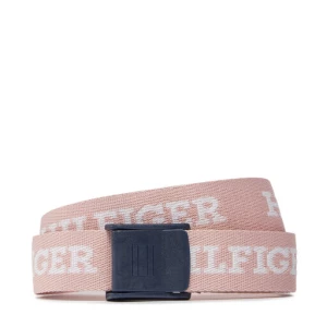 Pasek Dziecięcy Tommy Hilfiger Webbing Belt AU0AU01854 Różowy