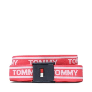 Pasek Dziecięcy Tommy Jeans Webbing Belt AU0AU01627 Różowy