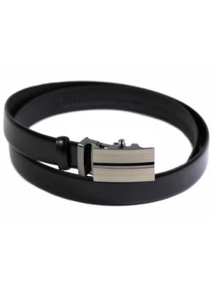 PASEK KMG - MĘSKI CZARNY AUTOMAT