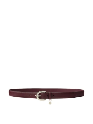Pasek LAUREN RALPH LAUREN 412802952059 Bordowy