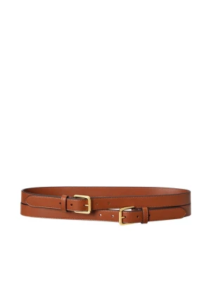 Pasek LAUREN RALPH LAUREN 412936524006 Brązowy