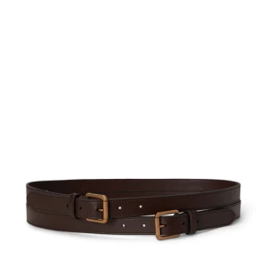 Pasek LAUREN RALPH LAUREN 412936524008 Brązowy