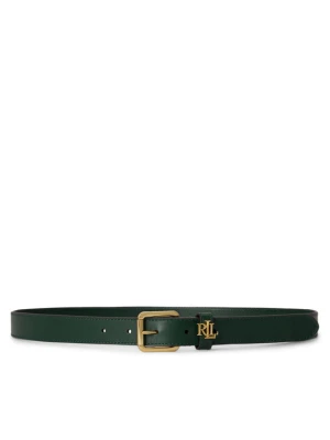 Pasek LAUREN RALPH LAUREN 412968763016 Zielony ciemny