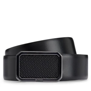Pasek Męski Boss 50496702 Czarny