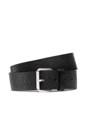 Pasek Męski Boss Serge 50481111 Czarny