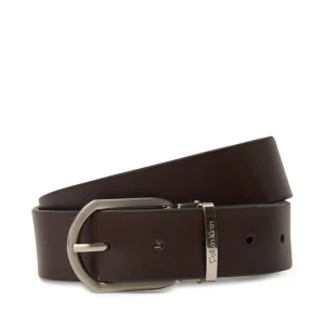 Pasek Męski Calvin Klein Adj Casual Round 35Mm K50K512838 Brązowy