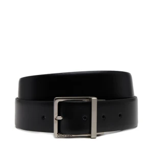 Pasek Męski Calvin Klein Adj/Rev Sleek Square 35Mm K50K512836 Czarny