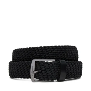 Pasek Męski Calvin Klein Ck Casual Elastic Braided 35Mm K50K512839 Czarny