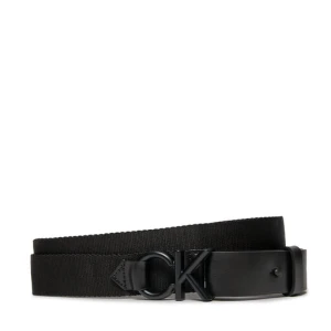 Pasek Męski Calvin Klein Ck Metal Minimal Webbing 30Mm K50K511566 Czarny