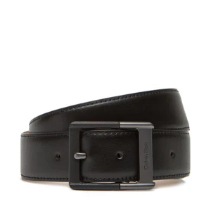 Pasek Męski Calvin Klein Classic Buckle Belt 38Mm LV04D7012G Czarny