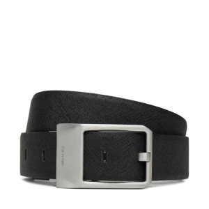 Pasek Męski Calvin Klein Faceted Buckle 35Mm Adj/Rev LV04D7010G Czarny