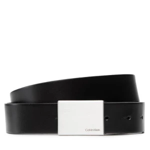 Pasek Męski Calvin Klein Formal Plaque Belt 3.5cm K50K504309 Czarny