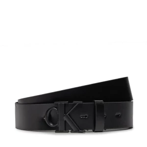 Pasek Męski Calvin Klein Jeans Ro Mono Plaque Lthr Belt 35Mm K50K511831 Czarny