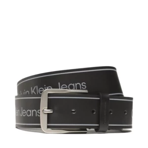Pasek Męski Calvin Klein Jeans Round Classic Belt Aop 40Mm K50K510159 Czarny