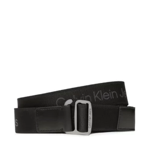 Pasek Męski Calvin Klein Jeans Slider Logo Webbing 35Mm K50K510153 Czarny